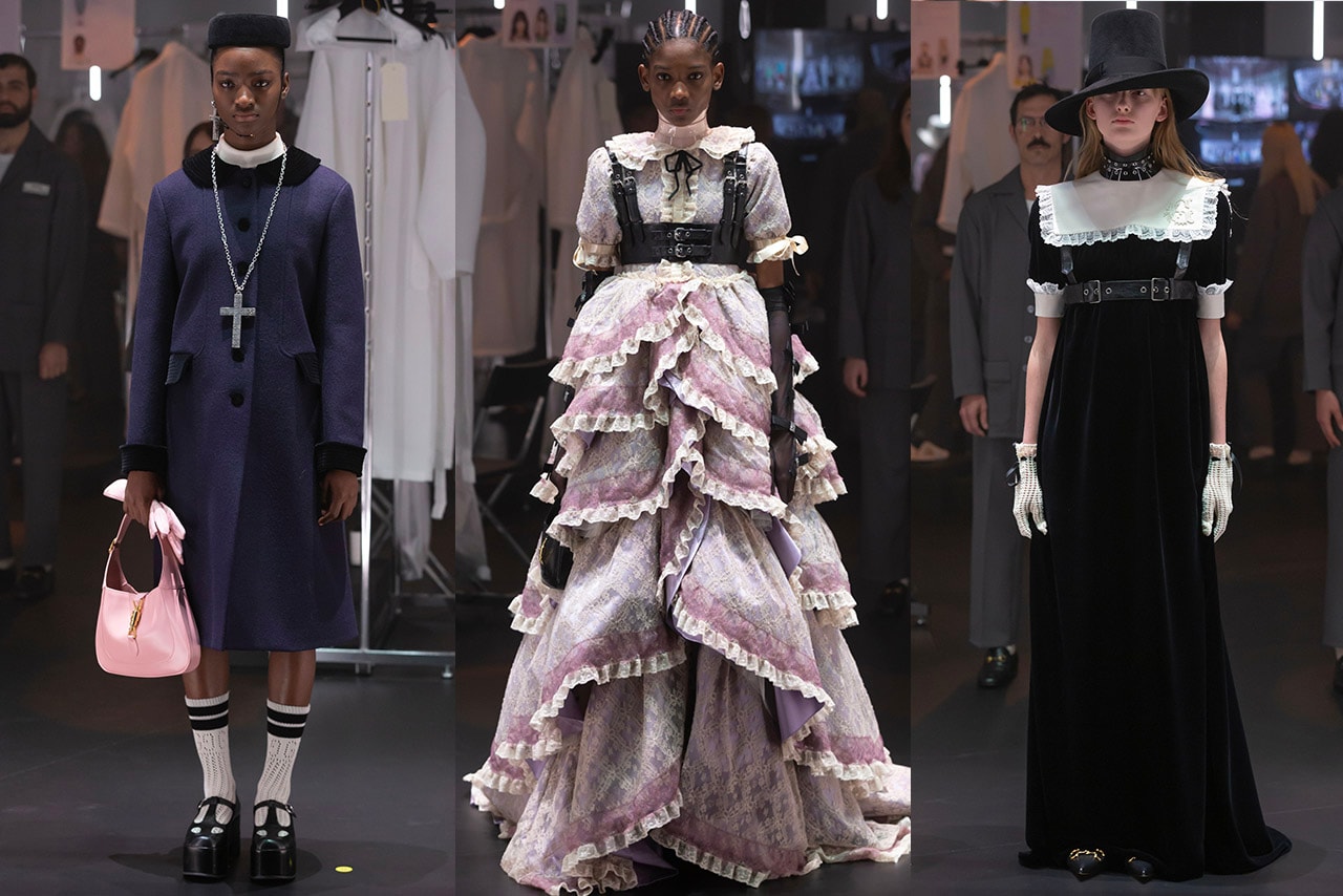 Milan Fashion Week Fall Winter 2020 FW20 Runway Looks Moncler Genius Simone Rocha Gucci Fendi Moschino