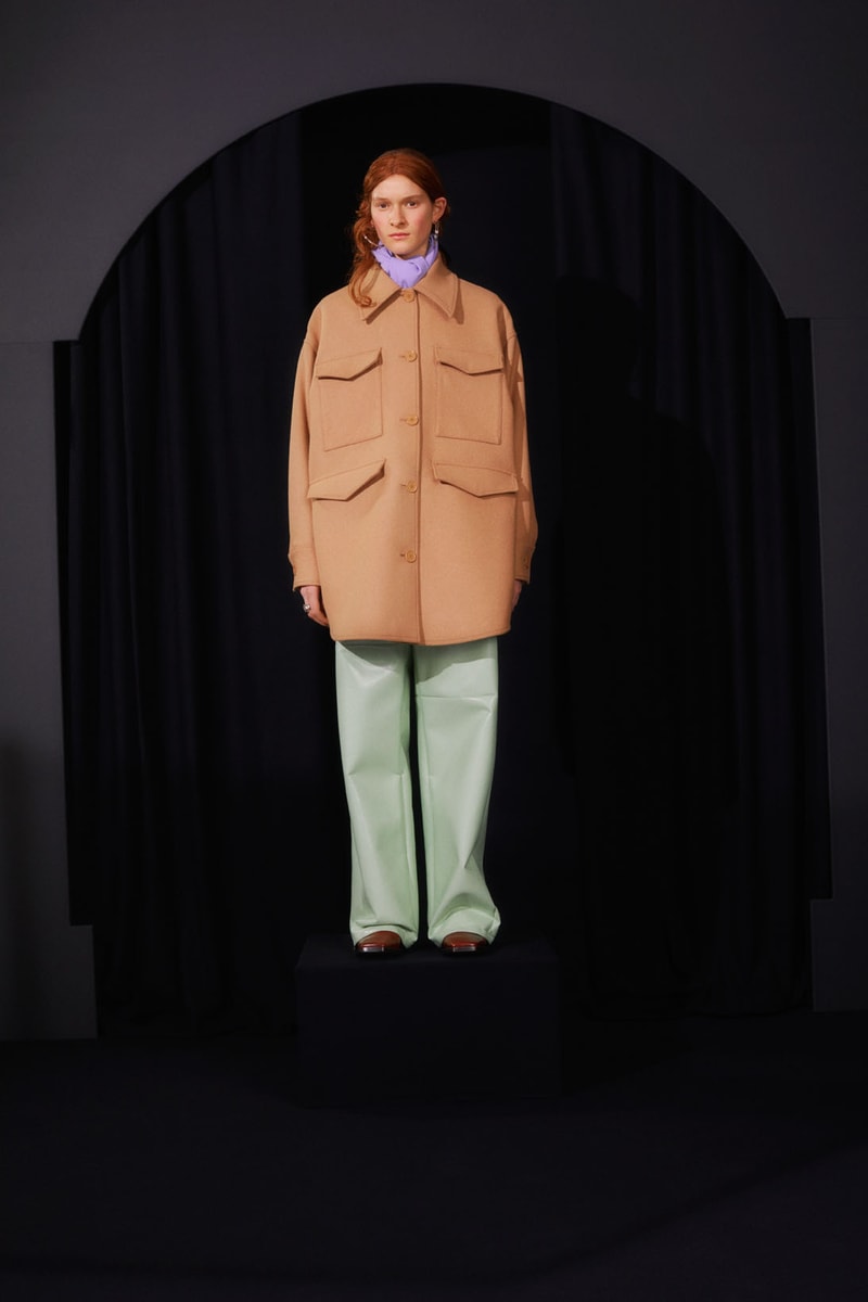 mm6 maison margiela fall winter collection lookbook john galliano boots dresses bags trompe loeil