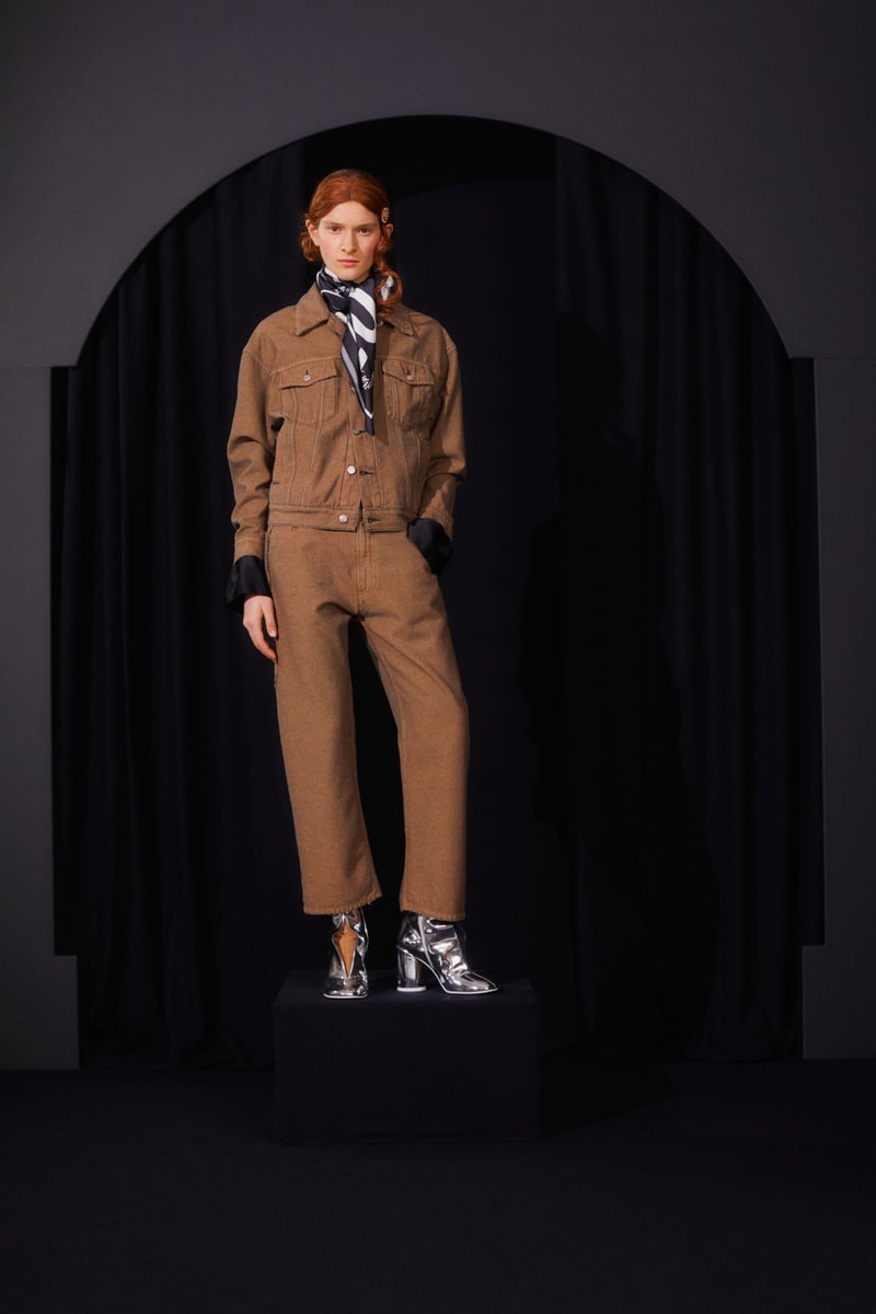 mm6 maison margiela fall winter collection lookbook john galliano boots dresses bags trompe loeil