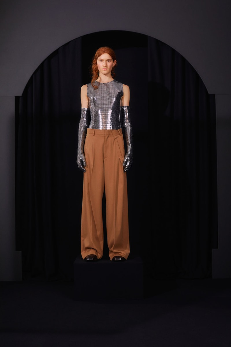 mm6 maison margiela fall winter collection lookbook john galliano boots dresses bags trompe loeil