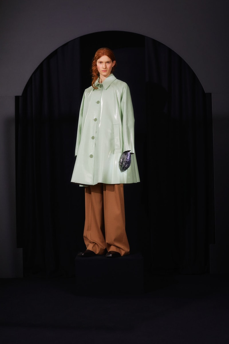 mm6 maison margiela fall winter collection lookbook john galliano boots dresses bags trompe loeil
