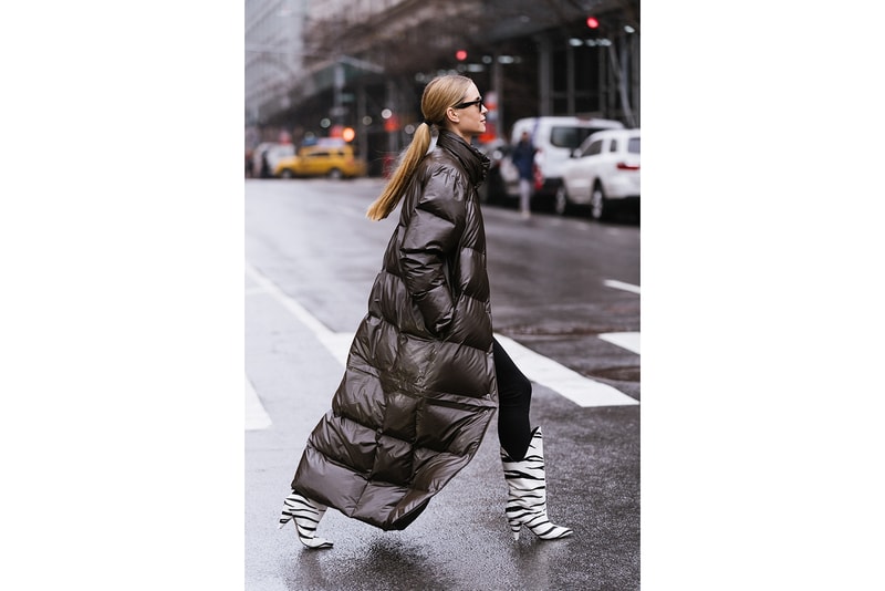 new york fashion week nyfw fall winter best street style bottega veneta dior nike
