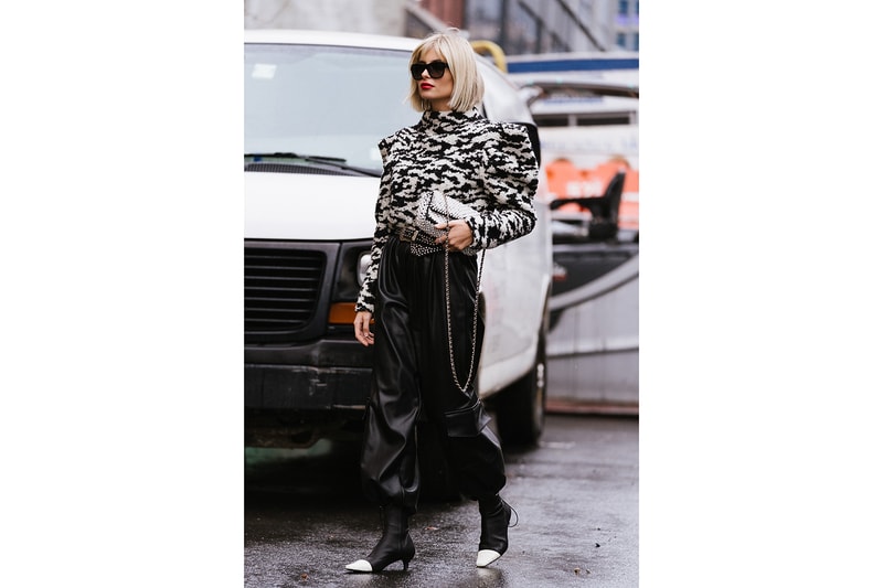 new york fashion week nyfw fall winter best street style bottega veneta dior nike