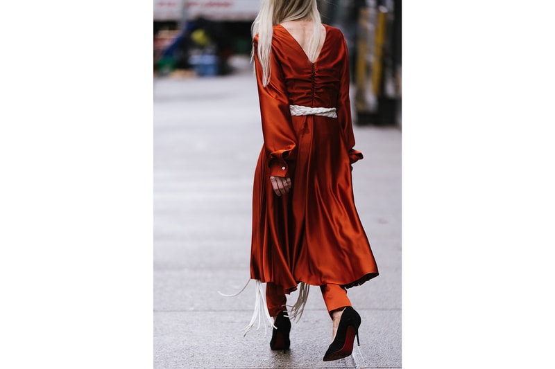new york fashion week nyfw fall winter best street style bottega veneta dior nike