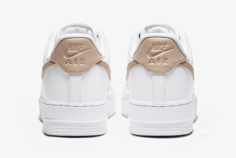 nike air force 1 07 sneakers tan white shoes footwear sneakerhead