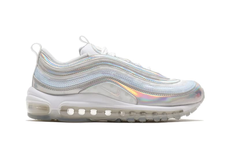 Nike Air Max 97 Metallic Iridescent Silver White | Hypebae display picture 1