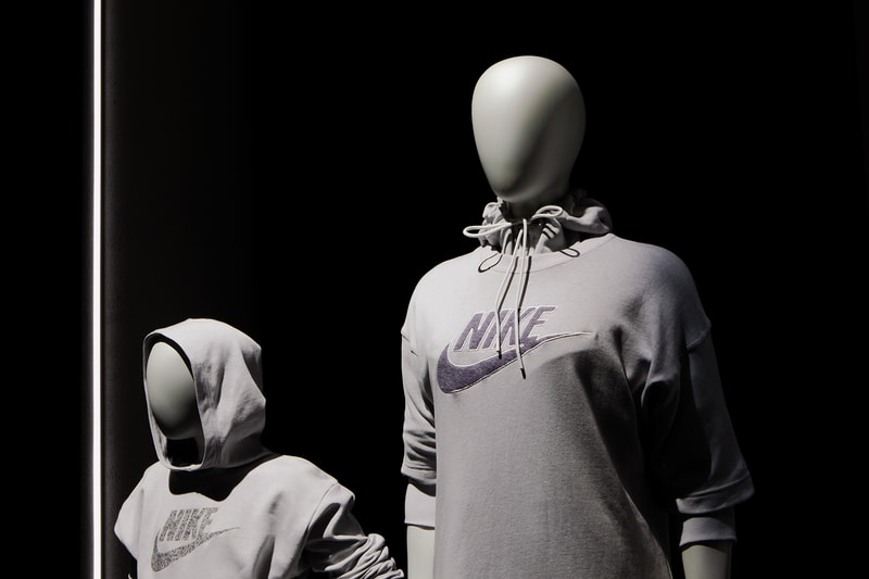 nike move to zero recycled sustainable collection hoodies tshirts joggers sweaters shorts apparel sportswear athleisure 