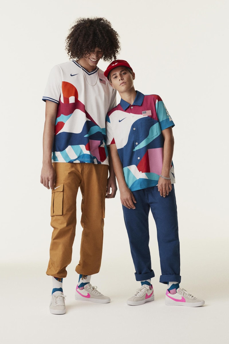 nike tokyo olympics competition federation uniforms sustainable basketball track and field skateboarding athletes sports