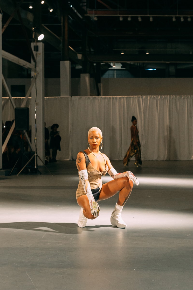 no sesso pierre davis arin hayes autumn randolph fall winter collection los angeles runway show