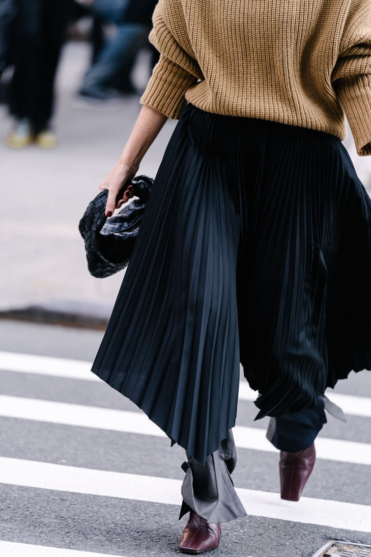 new york fashion week nyfw fall winter best street style bottega veneta dior nike