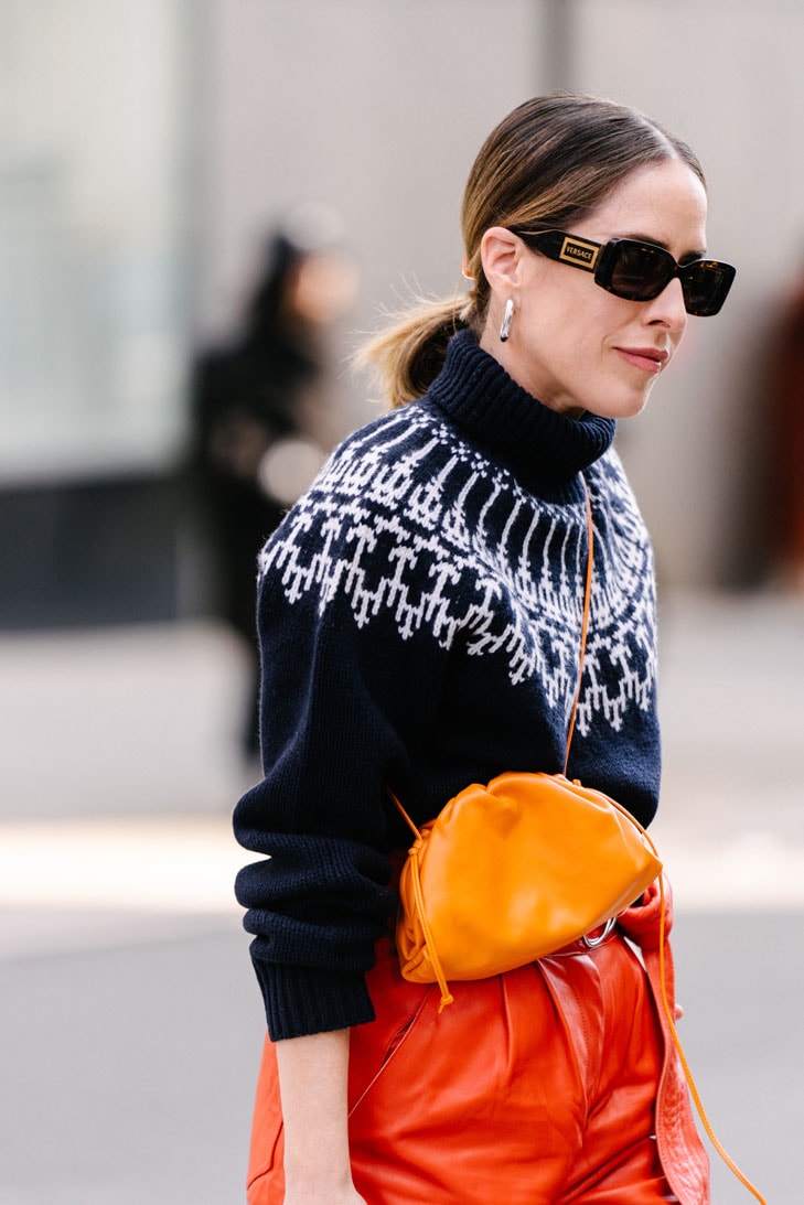 new york fashion week nyfw fall winter best street style bottega veneta dior nike