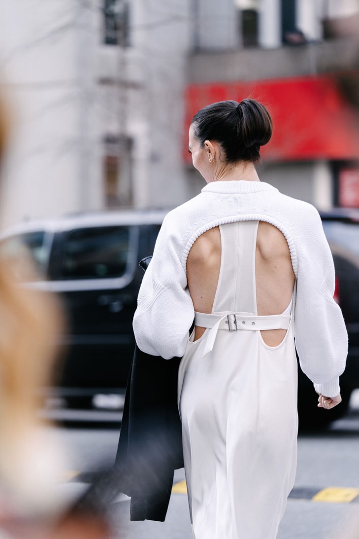 new york fashion week nyfw fall winter best street style bottega veneta dior nike