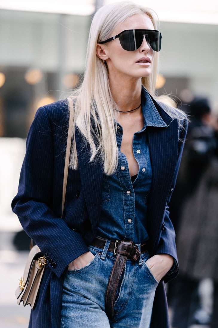 new york fashion week nyfw fall winter best street style bottega veneta dior nike
