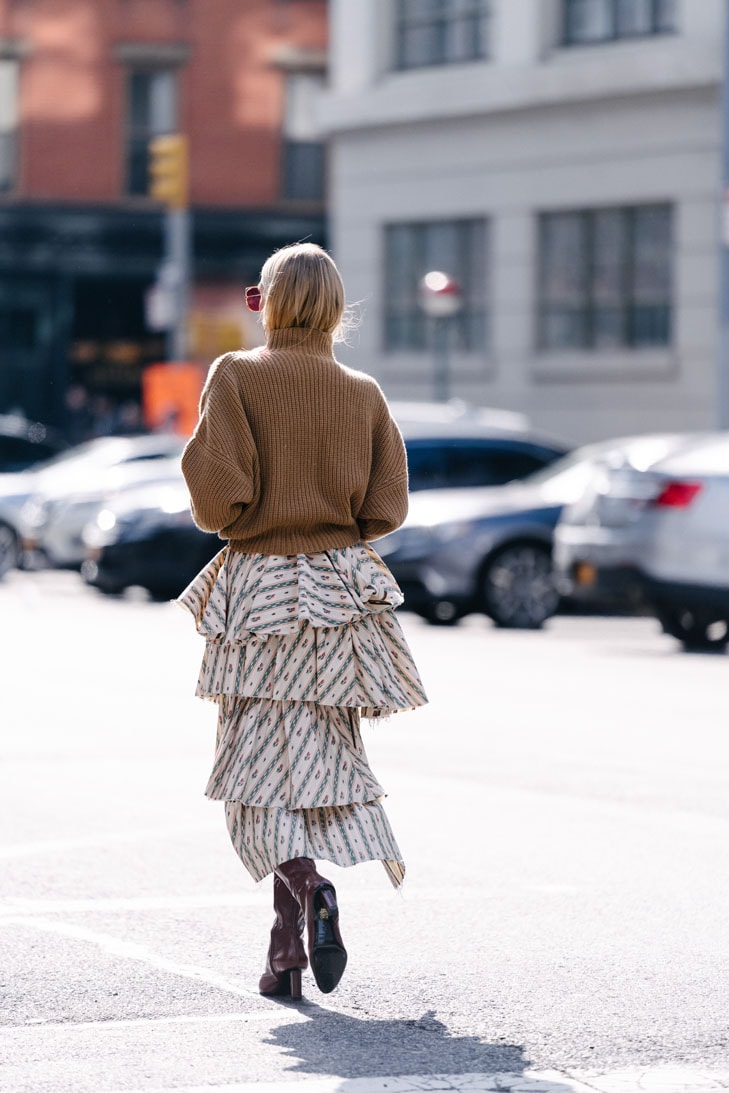 new york fashion week nyfw fall winter best street style bottega veneta dior nike