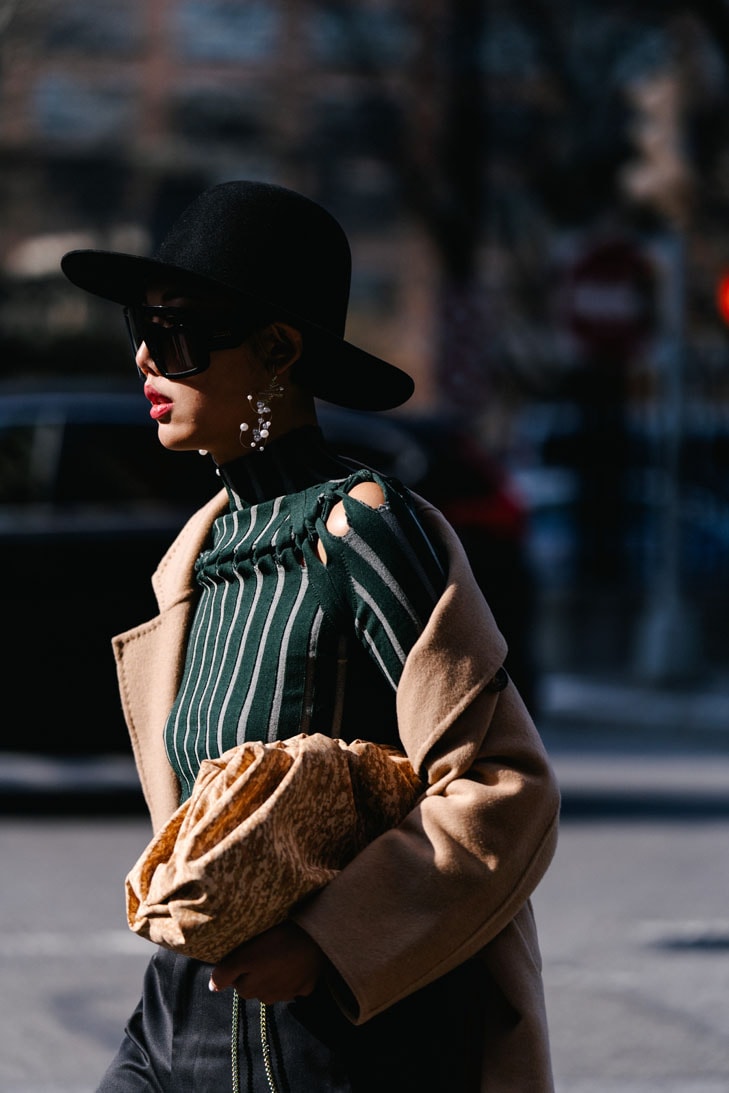 new york fashion week nyfw fall winter best street style bottega veneta dior nike