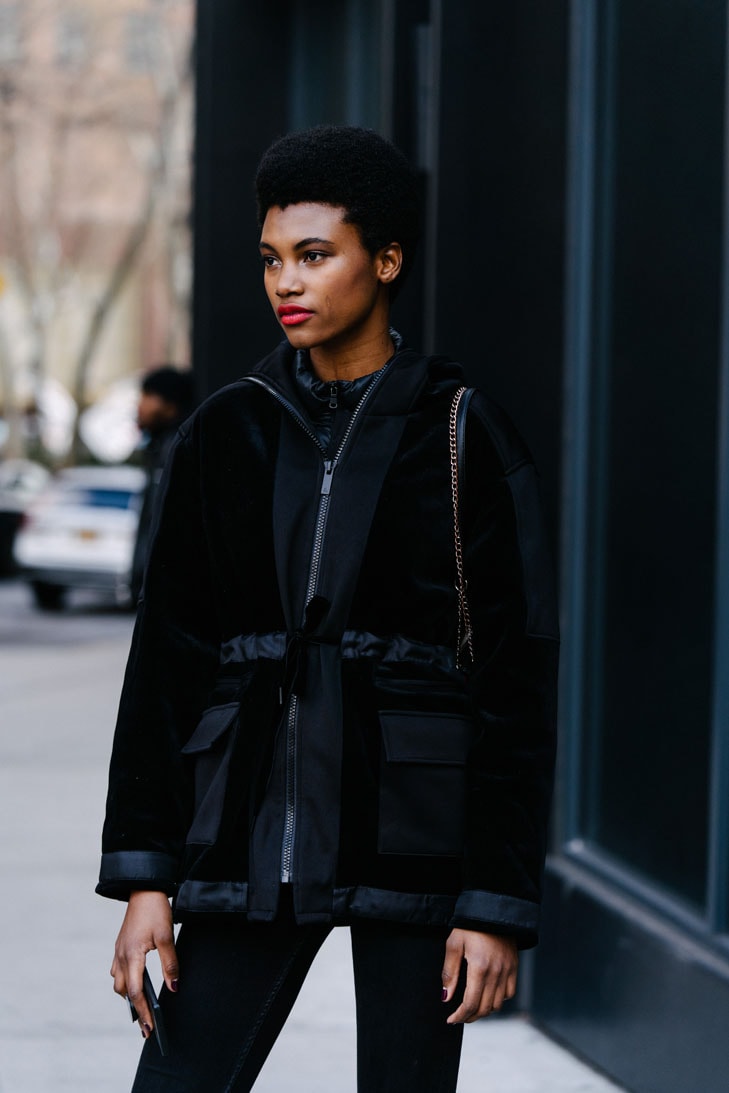 new york fashion week nyfw fall winter best street style bottega veneta dior nike