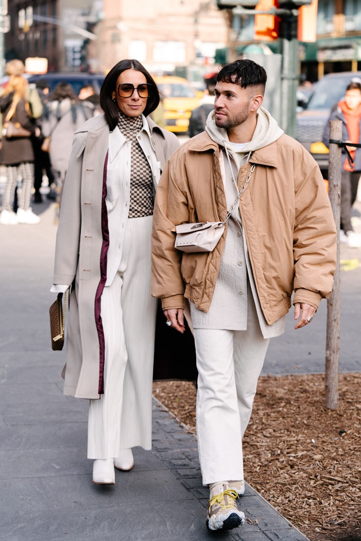 new york fashion week nyfw fall winter best street style bottega veneta dior nike