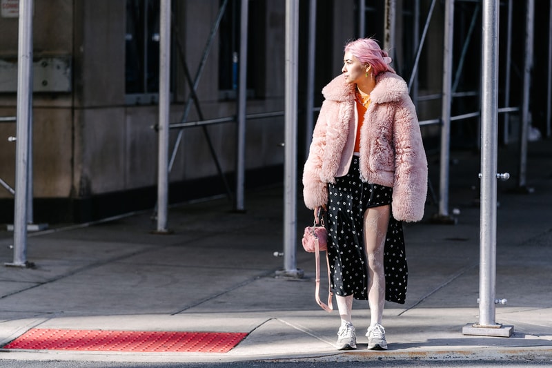 new york fashion week nyfw fall winter best street style bottega veneta dior nike