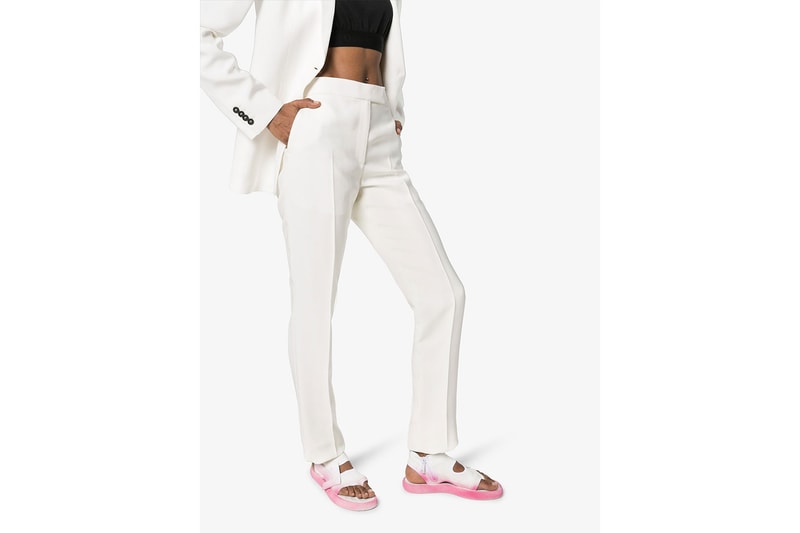 off-white pink scuba suede ombre sandals virgil abloh spring summer