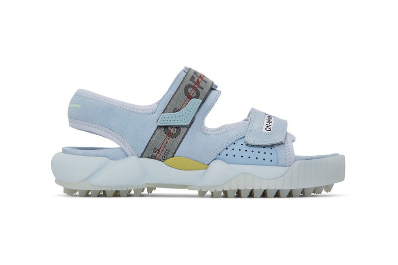 off white virgil abloh oddsy minimal trekking sandals blue beige black shoes footwear