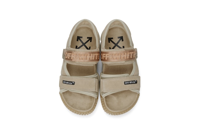 off white virgil abloh oddsy minimal trekking sandals blue beige black shoes footwear