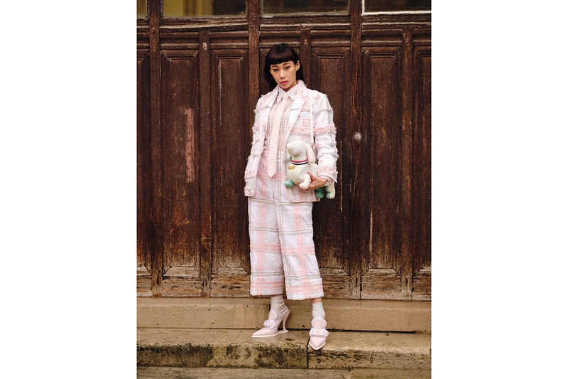 Paris Fashion Week Fall/Winter 2020 Street Style Thom Browne