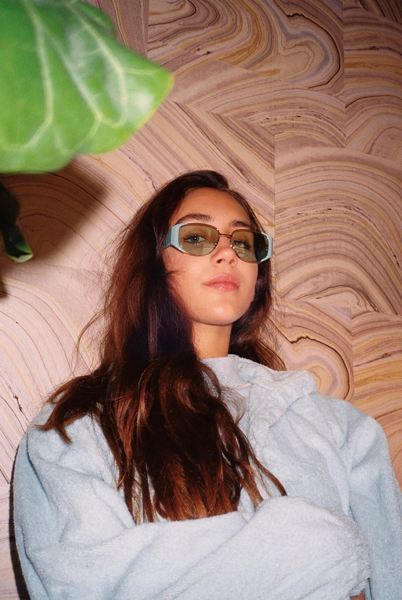 PHLEMUNS x Bonnie Clyde Sunglasses Double Check Teal Pheal 
