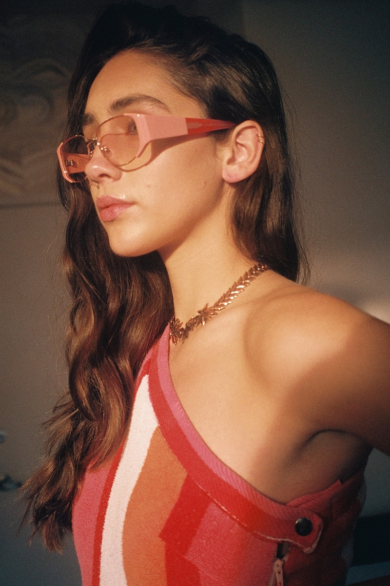 PHLEMUNS x Bonnie Clyde Sunglasses Double Check Teal Pheal 