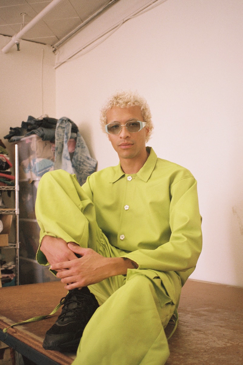 PHLEMUNS x Bonnie Clyde Sunglasses Double Check Teal Pheal 