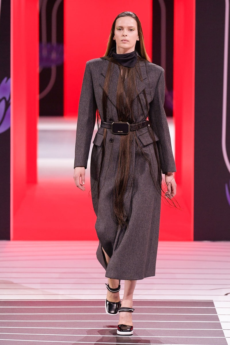 Prada Fall/Winter 2020 Collection Runway Show Coat