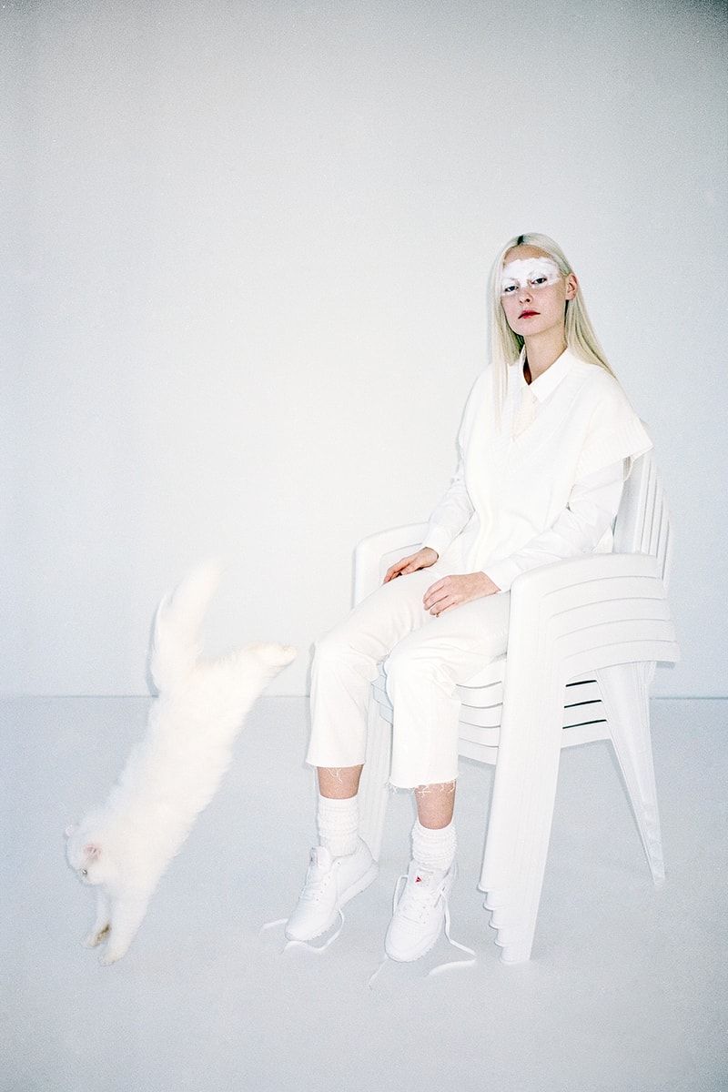 Reebok Classic Leather White NAKED Editorial