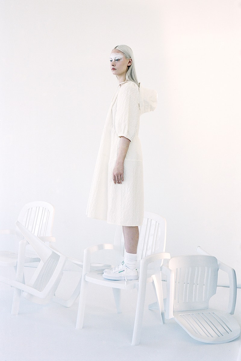 Reebok Club C 85 White NAKED Editorial