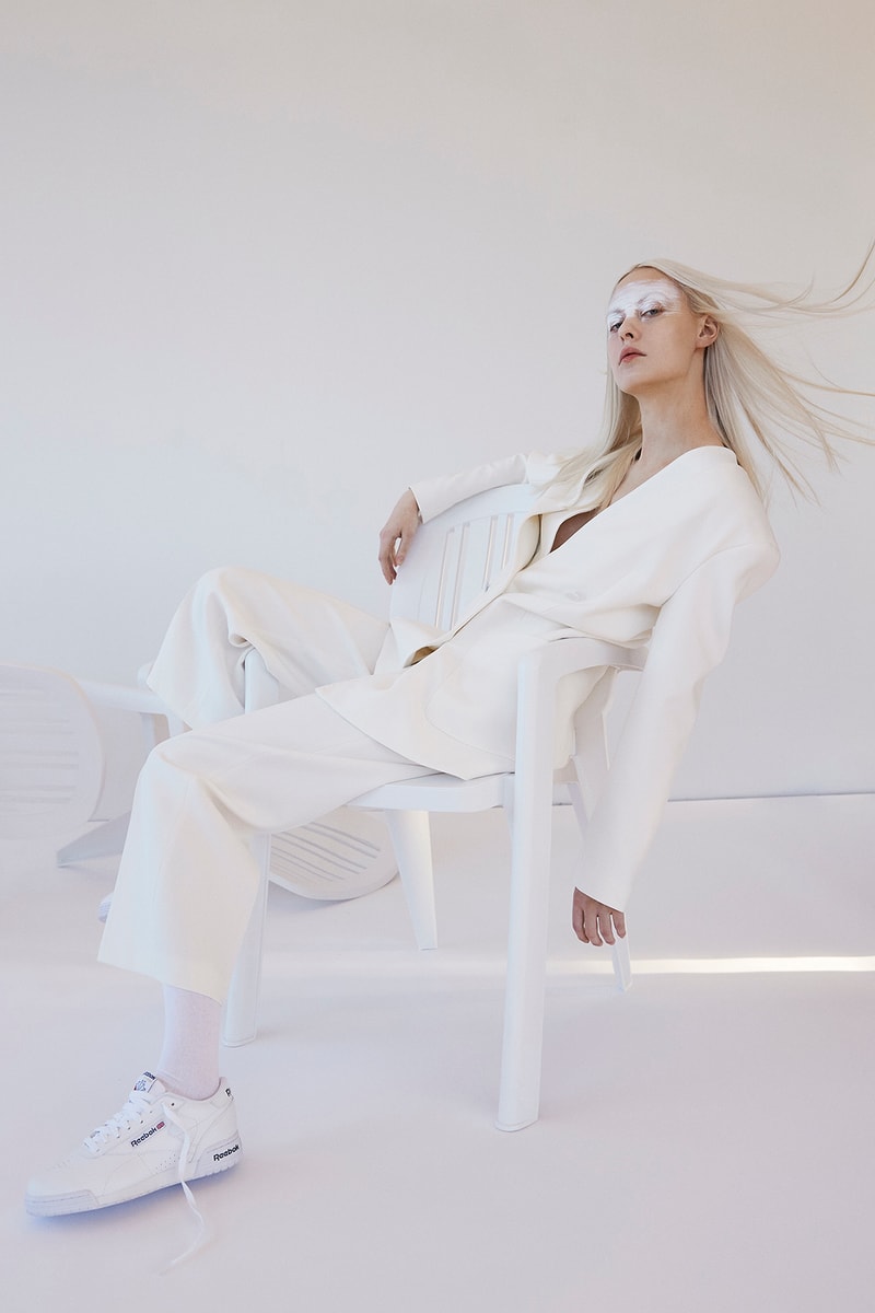 Reebok Exofit Low Clean White NAKED Editorial