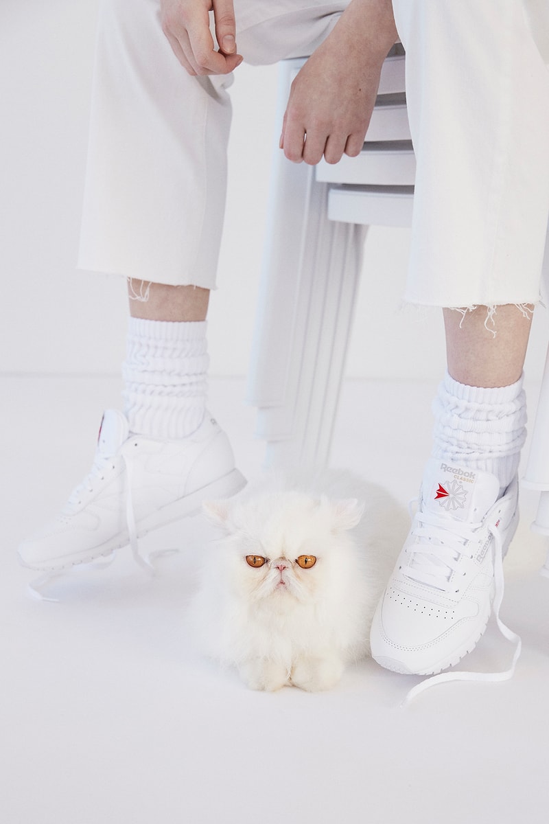 Reebok Classic Leather White NAKED Editorial