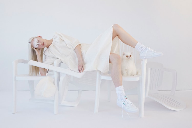 NAKED Showcases Reebok's Cleanest All-White Sneakers