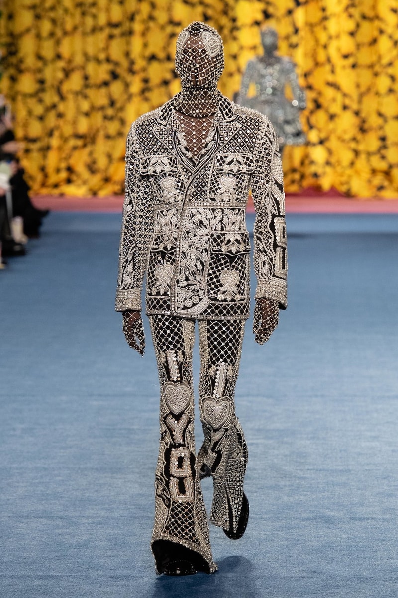richard quinn london fashion week lfw fall winter collection dresses 