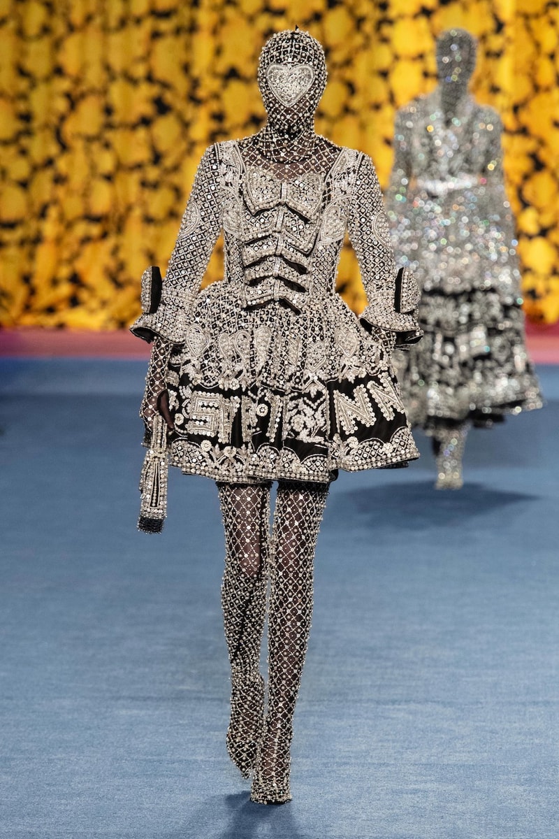 richard quinn london fashion week lfw fall winter collection dresses 
