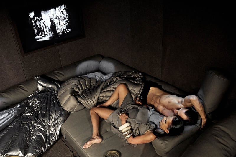 UPDATE: Take a Look Inside Moncler's Custom Tour Bus For Rick Owens and Michèle Lamy