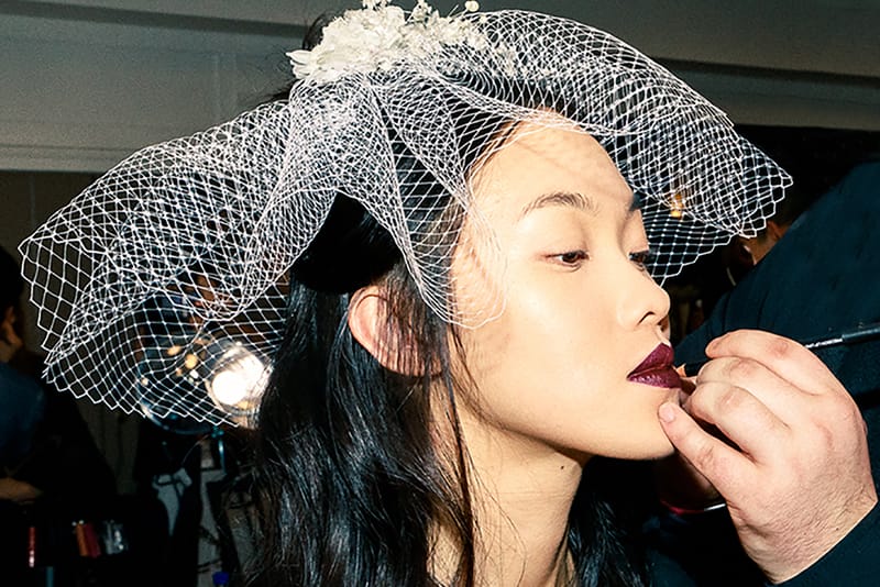 A Backstage Look at Rodarte's FW20 Show Beauty Prep at New York Fashion Week