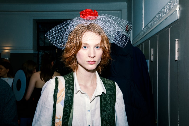 rodarte fall winter new york fashion week nyfw backstage beauty hair makeup