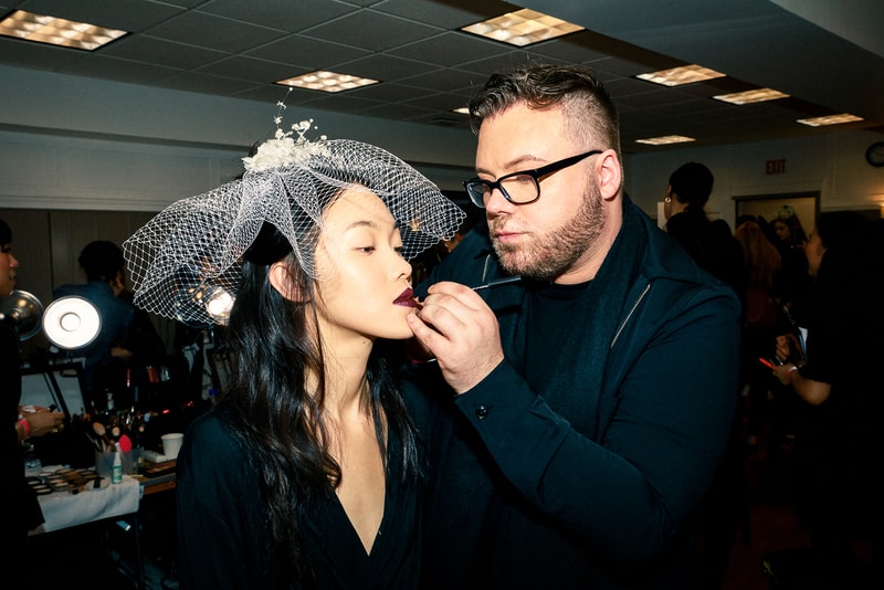 rodarte fall winter new york fashion week nyfw backstage beauty hair makeup