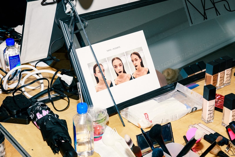 rodarte fall winter new york fashion week nyfw backstage beauty hair makeup