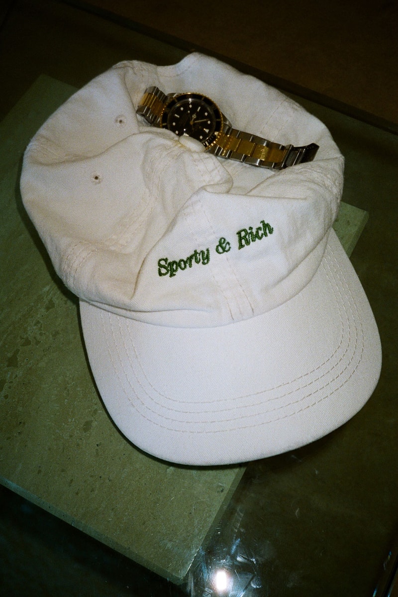 sporty and rich emily oberg hbxwm capsule release info tote bags caps sweatshirts henrik purienne