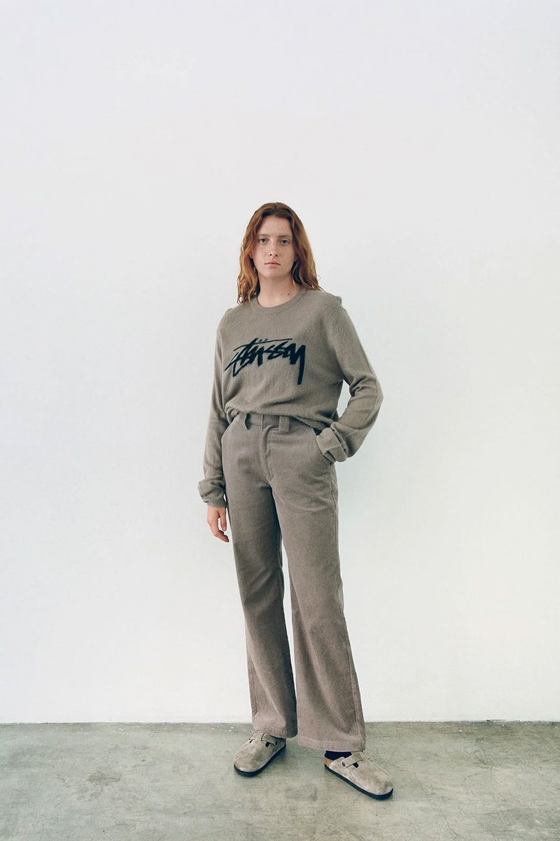 Stussy Women Spring Summer Collection Lookbook Sweatshirts Fleece Jackets Dresses