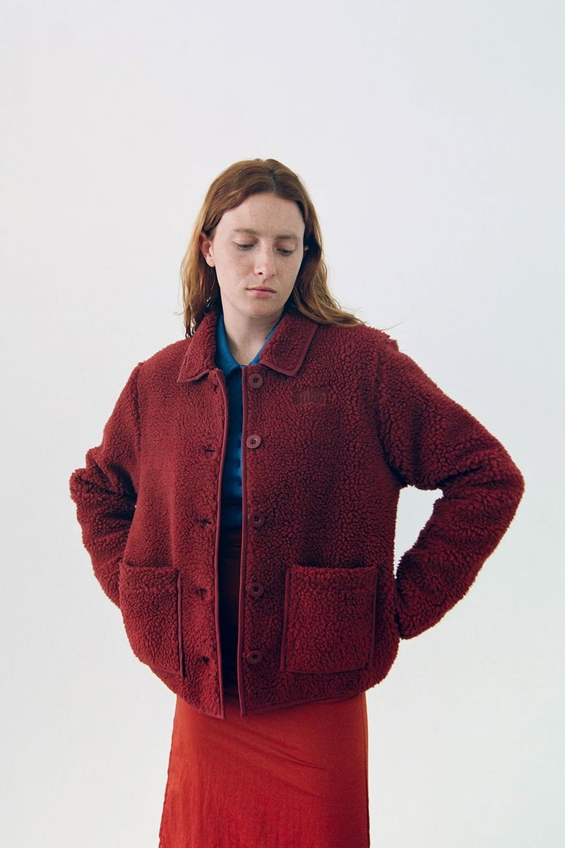 Stussy Women Spring Summer Collection Lookbook Sweatshirts Fleece Jackets Dresses