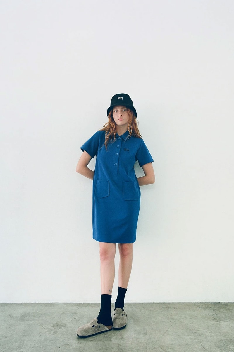 Stussy Women Spring Summer Collection Lookbook Sweatshirts Fleece Jackets Dresses