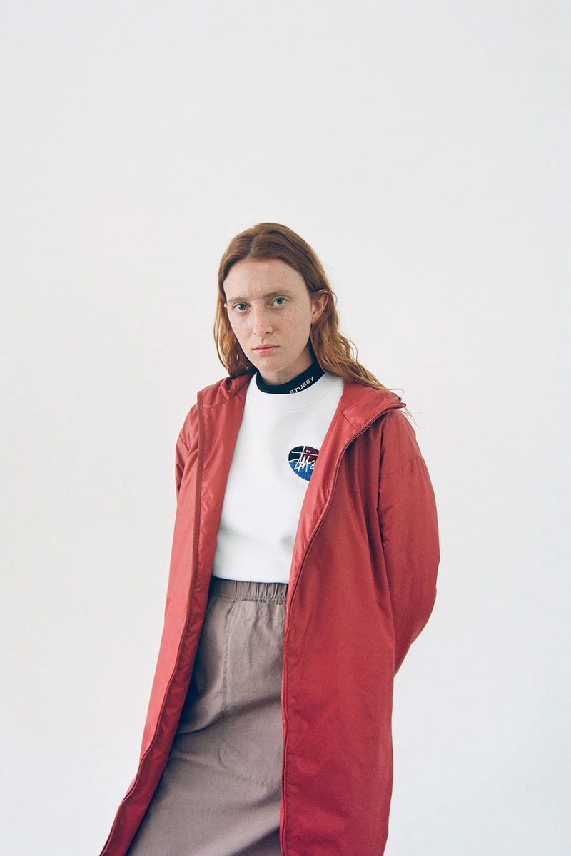 Stussy Women Spring Summer Collection Lookbook Sweatshirts Fleece Jackets Dresses