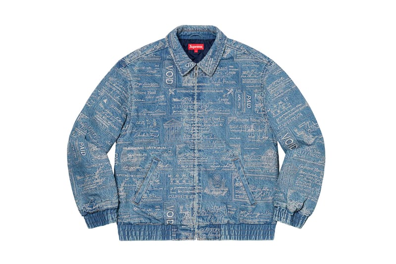 supreme denim jacket 2020