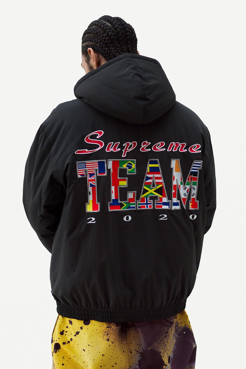 supreme spring summer outerwear jackets hoodies yellow green shorts red black 