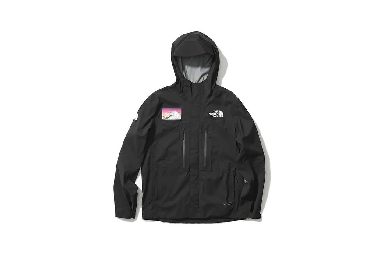 the north face seven summits collection recycled material sustainability jackets shirts pants hats pink black